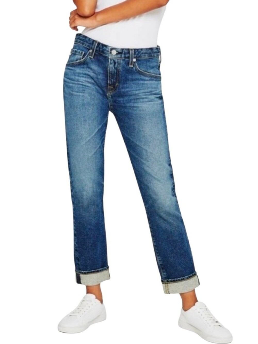 AG Adriano Goldschmied Ex-Boyfriend Slouchy Slim Jean Contour 360° Stretch 25